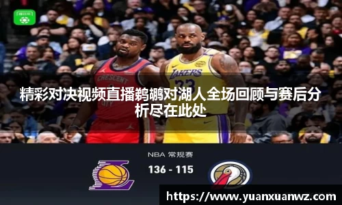 精彩对决视频直播鹈鹕对湖人全场回顾与赛后分析尽在此处